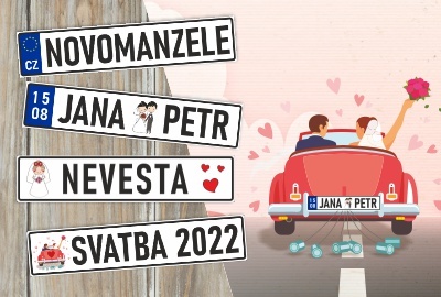 Svatební SPZ