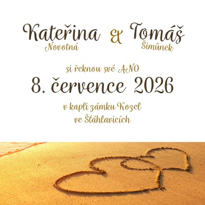 Svatební oznámení CT - 420