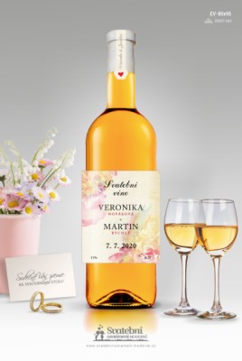 Etiketa na víno samolepící EV - 100