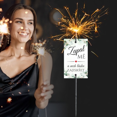 Kartička na prskavky - 9933