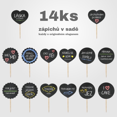 Zápichy sada - 5