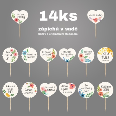 Zápichy sada - 6